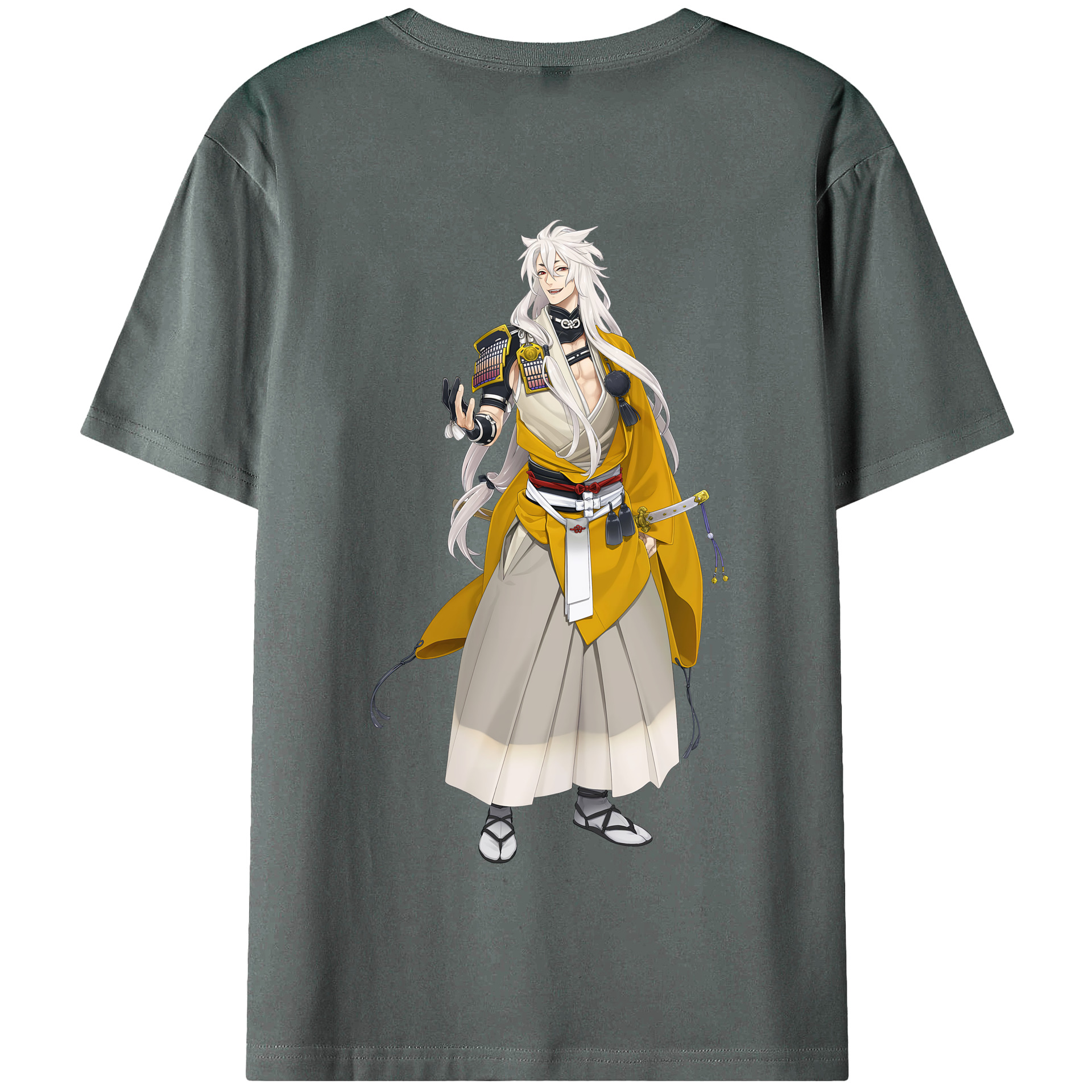 （画像用） 刀剣乱舞 Touken Ranbu 綿100％半袖Tシャツ（背面プリント）